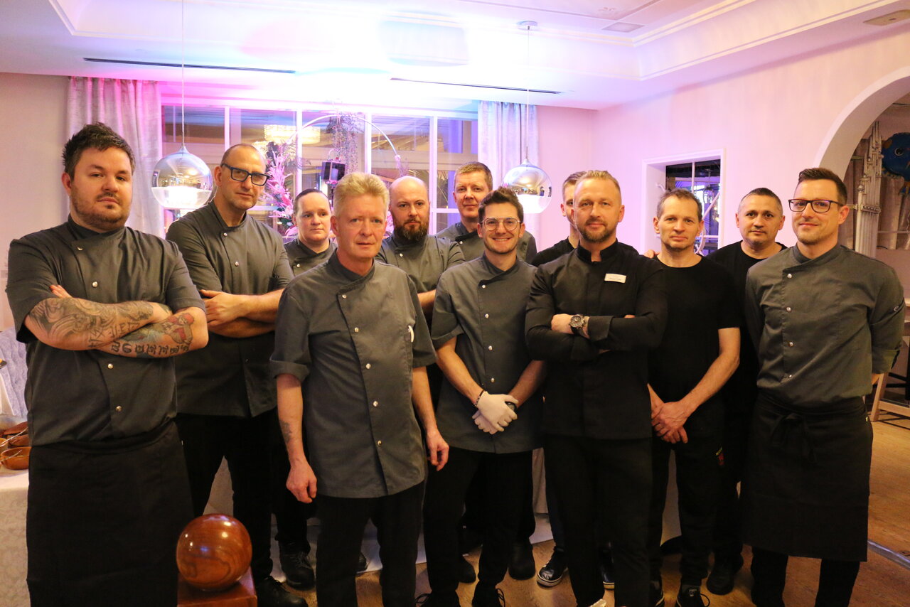 Schlosshotel Lacknerhof Küchen-Team in Flachau