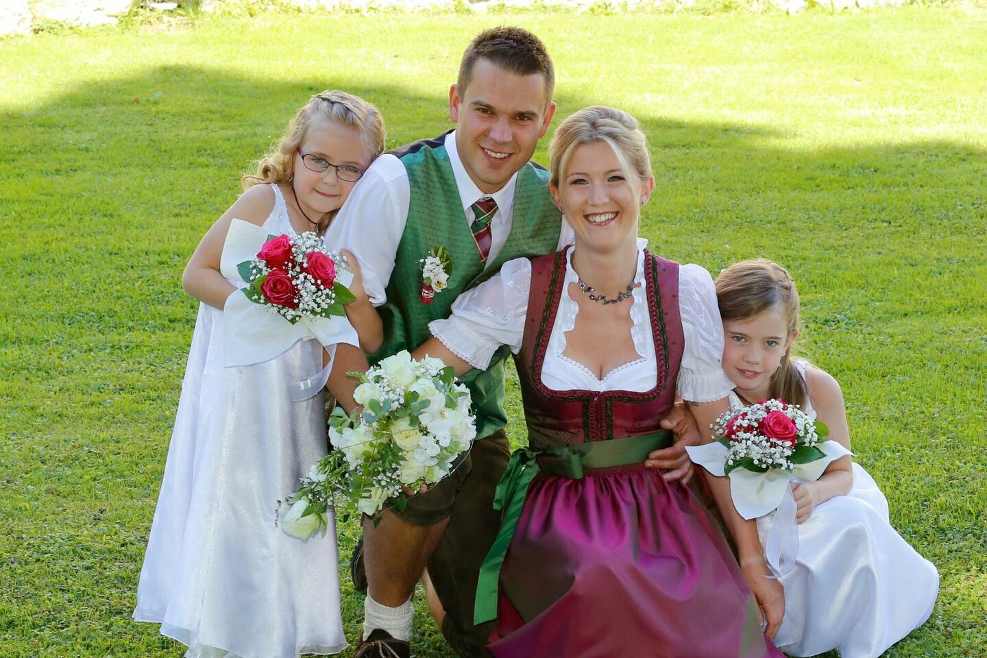Hochzeitspaar in Flachau